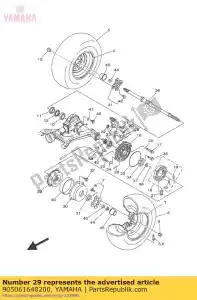 yamaha 905061648200 spring, tension(4gb) - Bottom side