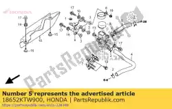 Qui puoi ordinare nessuna descrizione disponibile al momento da Honda , con numero parte 18652KTW900:
