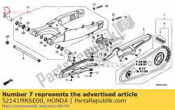 Here you can order the collar a pivot from Honda, with part number 52141MKSE00: