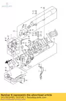 1417822H00, Suzuki, pokrywa, rr rura suzuki c vlr 1800 2008 2009 2010 2011, Nowy