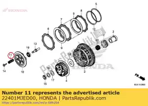 honda 22401MJED00 spring clutch - Bottom side