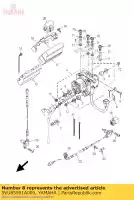 5VU85991A000, Yamaha, wspornik, jednostka yamaha xp 500 2005 2006 2007, Nowy