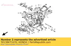 Ici, vous pouvez commander le aucune description disponible pour le moment auprès de Honda , avec le numéro de pièce 50138KT1670: