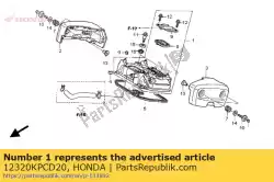 Aqui você pode pedir o conjunto da capa, rr cil em Honda , com o número da peça 12320KPCD20: