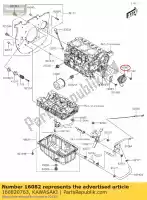 160820763, Kawasaki, 01 pomp-assy-olie kawasaki  1000 2017 2018 2019 2020 2021, Nieuw