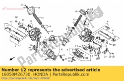 Honda 16050MZ6730, Molla, bobina di compressione, OEM: Honda 16050MZ6730