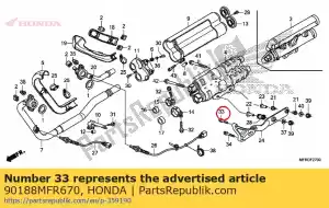 Honda 90188MFR670 bullone, flangia 10x35 - Il fondo