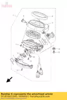 5YU8358J1000, Yamaha, switch, meter control yamaha mt 1670 2005 2006 2007 2008 2009, New