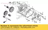 23421KWN710, Honda, nessuna descrizione disponibile al momento honda ww 125 2012 2013, Nuovo