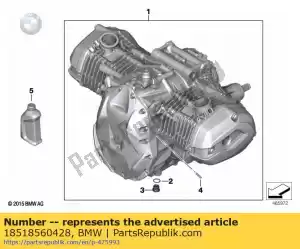 bmw 18518560428 soporte, colector de escape - Lado inferior