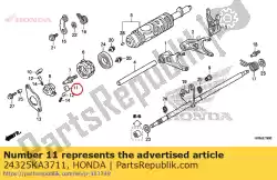Qui puoi ordinare nottolino b, cricchetto da Honda , con numero parte 24325KA3711: