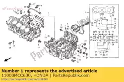 Qui puoi ordinare nessuna descrizione disponibile al momento da Honda , con numero parte 11000MCC600: