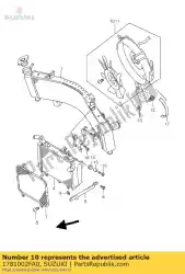 ventilator, radiator, r van Suzuki, met onderdeel nummer 1781002FA0, bestel je hier online: