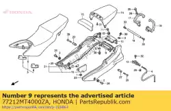 geen beschrijving beschikbaar op dit moment van Honda, met onderdeel nummer 77212MT4000ZA, bestel je hier online: