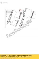 Aprilia 599510, Douille de couvercle de disque, OEM: Aprilia 599510