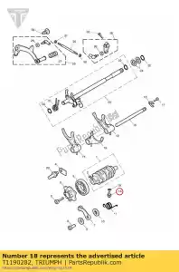 triumph T1190282 interruptor neutral - Lado inferior