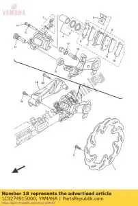 yamaha 1C3274915000 ochraniacz - Dół