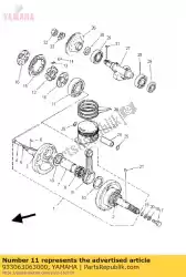 Tutaj możesz zamówić ? O? Ysko (3kw) od Yamaha , z numerem części 933063063000: