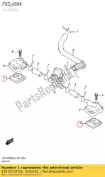 Tutaj możesz zamówić zespó? Zaworu, 2. Trzpie? Powietrzny, od Suzuki , z numerem części 1845035F60: