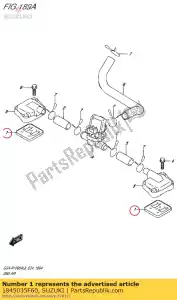 suzuki 1845035F60 zespó? zaworu, 2. trzpie? powietrzny, - Dół