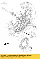 5922129F00, Suzuki, disc,fr.brake,l suzuki dr z400e 400 , New