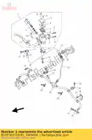 B16F583T0000, Yamaha, hoofdcilinder als yamaha yfm 550 700 2013 2014 2015 2016, Nieuw