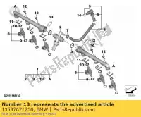 13537671758, BMW, veer clip bmw  40 1000 1200 1300 1600 2004 2005 2006 2007 2008 2009 2010 2011 2012 2013 2014 2015 2016 2017 2018 2019 2020 2021, Nieuw