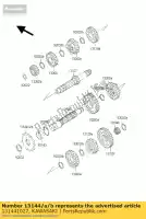 131441027, Kawasaki, ko?o z?bate silnika 13t kl250-a4 kawasaki kdx kx 200 250 500 1985 1986 1987 1988 1989 1990 1991 1992 1993 1994 1995 1996 1997 1998 1999 2000 2001 2002 2003, Nowy