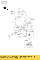 Qui puoi ordinare serranda kdx250-b2 da Kawasaki , con numero parte 920751382: