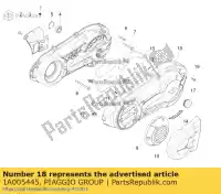 1A005445, Piaggio Group, couvercle d'insonorisation de transmission gilera piaggio beverly fuoco mp mp3 nexus x x evo x10 x8 zapm860x, zapta10w zapm86100, zapm86101 zapta1200 zapta1200, zapta1201 400 500 1998 2005 2006 2007 2008 2009 2010 2011 2012 2013 2014 2015 2016 2017 2018 2019, Nouveau