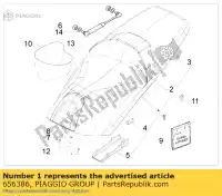 656386, Piaggio Group, monta? siod?a gilera gp 800 2009, Nowy
