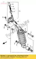 36Y222101000, Yamaha, shock absorber assy, rear yamaha fj 1100 1200, New