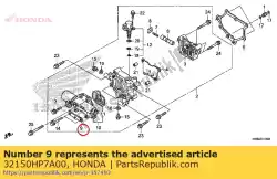 Qui puoi ordinare resta un, clip da Honda , con numero parte 32150HP7A00: