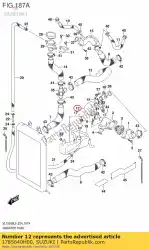 Qui puoi ordinare tubo flessibile posteriore h da Suzuki , con numero parte 1785640H00: