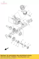 5D7E15310000, Yamaha, engrenagem, peso de equilíbrio yamaha mt wr yzf r 125 2008 2009 2010 2011 2012 2013 2015 2016, Novo