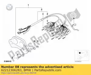 bmw 62212306283 buisson - La partie au fond