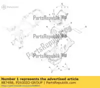 887488, Piaggio Group, seat housing lower closing moto-guzzi audace audace 1400 carbon abs california eldorado eldorado 1400 abs (apac) eldorado 1400 abs (usa) zgukdh00 zgulc000 zgulc001 zgulca00 zgulcb00 zgulcb0001 zgulce00 zgulcu00 zgulcu01 zgulcua0 zgulcub001 zgulcub1 zgulvb00 zgulvc00 zgulvc01 zgulvc, New