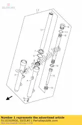 Aqui você pode pedir o damper assy rv em Suzuki , com o número da peça 5110303H00: