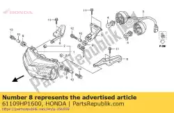 Here you can order the no description available at the moment from Honda, with part number 61109HP1600: