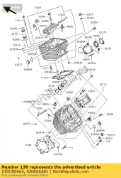 Here you can order the bolt-flanged common from Kawasaki, with part number 130CB0665: