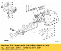 71212305188, BMW, etichetta - zyl.2 + 3 bmw  1000 1100 1984 1985 1986 1987 1988 1989 1990 1991 1992 1993 1994 1995 1996 1997, Nuovo