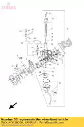 Qui puoi ordinare galleggiante da Yamaha , con numero parte 5WX14D850000: