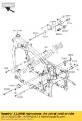 beugel-motor, fr, f. M. Gr vn900 van Kawasaki, met onderdeel nummer 32190022926M, bestel je hier online: