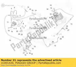 Qui puoi ordinare fascetta da Piaggio Group , con numero parte 1C001420: