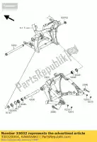 330320004, Kawasaki, shaft-swing arm kawasaki vn classic h  a g vulcan lt j limited d e f vn2000 2000 , New