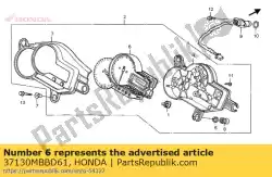 sp. Ta & lcd-meter van Honda, met onderdeel nummer 37130MBBD61, bestel je hier online: