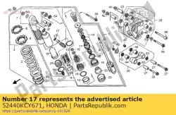 geen beschrijving beschikbaar op dit moment van Honda, met onderdeel nummer 52440KCY671, bestel je hier online: