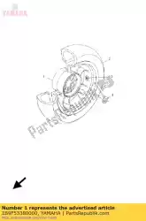 Aquí puede pedir rueda de fundición, trasera de Yamaha , con el número de pieza 1B9F53380000: