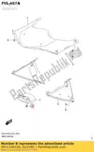 suzuki 0911106106 bout - Onderkant