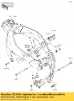 921540249, Kawasaki, ?ruba mocowania silnika 18mm kawasaki zx10r ninja j zx6r r k kle versys e f anniversary edition  zx 6r 10r abs 650 kle650 650l lams zx600 zx636 636 se 1000 600 , Nowy